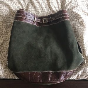 Brooks Brothers leather purse